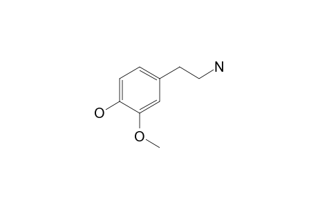 3-Methoxy-4-hydroxyphenethylamine