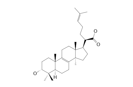 3-ALPHA-HYDROXY-5-ALPHA-LANOSTA-8,24-DIEN-21-OIC-ACID