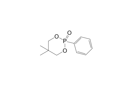 phenylphosphonic acid, cyclic 2,2-dimethyltrimethylene ester