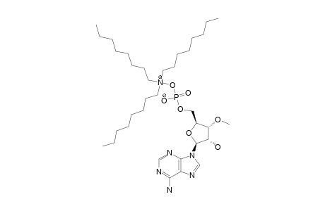 3'-O-METHYLADENOSINE-5'-MONOPHOSPHATE-TRIOCTYLAMMONIUM-SALT