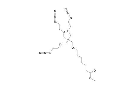 7-[3-(2-AZIDO-ETHOXY)-2,2-BIS-(2-AZIDO-ETHOXYMETHYL)-PROPOXY]-HEPTANOIC-ACID-METHYLESTER