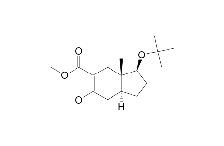 METHYL-(+/-)-1-BETA-TERT.-BUTOXY-5-HYDROXY-7A-BETA-METHYL-2,3,3A-ALPHA,4,7,7A-HEXAHYDRO-1H-INDENE-6-CARBOXYLATE