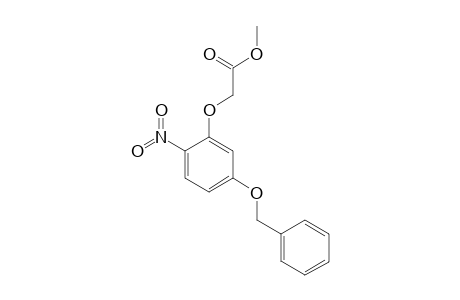 METHYL-(5-BENZYLOXY-2-NITROPHENOXY)-ACETATE