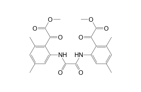 Benzeneacetic acid, 2,2'-[(1,2-dioxo-1,2-ethanediyl)diimino]bis[4,6-dimethyl-.alpha.-oxo-, dimethyl ester