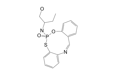 2-[[(12Z)-6-OXIDODIBENZO-[D,H]-[1,3,6,2]-OXATHIAZAPHOSPHONINE-6-YL]-AMINO]-BUTAN-1-OL