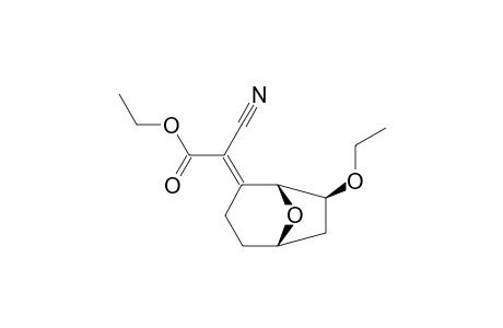 (E)-(1R,5S,7S)-ETHYL-7-ETHOXY-8-OXABICYCLO-[3.2.1]-OCTAN-2-YLIDENE-CYANO-ACETATE