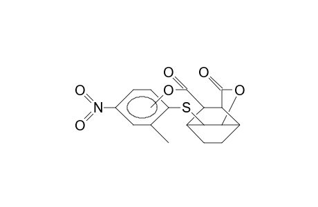 Methyl-(2sr, 10RS)-2-(2'-methyl-4'-nitrophenylthio)-4-oxa-5-oxotricyclo-[4.3.1.0(3,7)]-decan-10-carboxylate