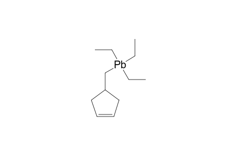 3-CYCLOPENTENEMETHYLTRIETHYLPLUMBANE