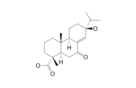 7-OXO-13-BETA-HYDROXYABIET-8(14)-EN-18-OIC-ACID