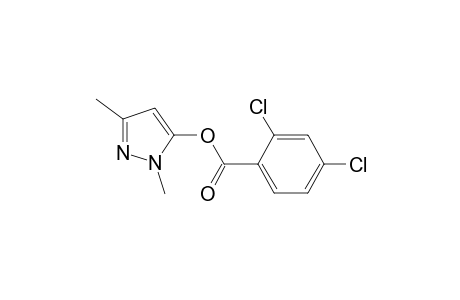 1,3-Dimethyl-5-pylazolyl-2,4-dichlorobenzoate