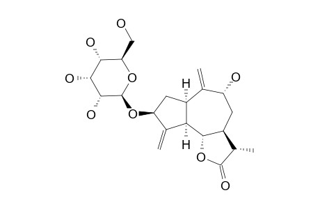 9-ALPHA-HYDROXY-11-BETA(13)-TETRAHYDRO-8,9-DIHYDROALUZANIN-C-3-O-BETA-ALLOPYRANOSIDE