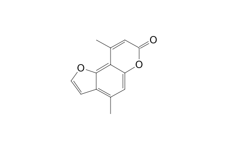 4,7-DIMETHYL-ALLOPSORALEN-III;4,7-DIMETHYL-7H-FURO-[2,3-F]-[1]-BENZOPYRAN-7-ONE