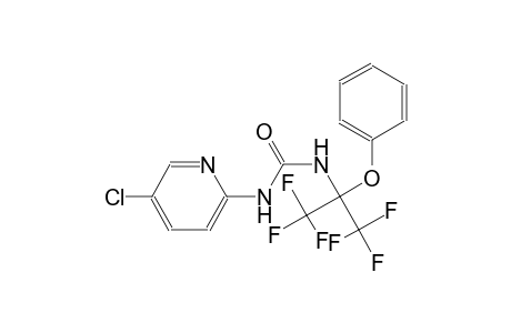 N-(5-chloro-2-pyridinyl)-N'-[2,2,2-trifluoro-1-phenoxy-1-(trifluoromethyl)ethyl]urea