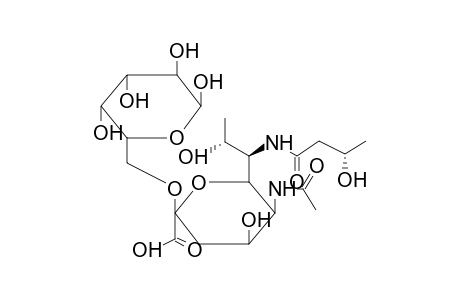 ALPHA-DISACCHARIDE 1 (FROM SHIGELLA BOYDII)