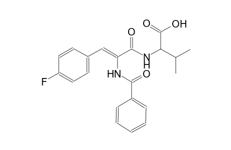 valine, N-[(2Z)-2-(benzoylamino)-3-(4-fluorophenyl)-1-oxo-2-propenyl]-