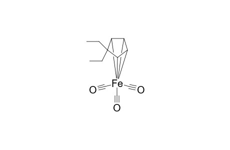 Iron, tricarbonyl[(1,2,3,4-.eta.)-5,5-diethyl-1,3-cyclopentadiene]-