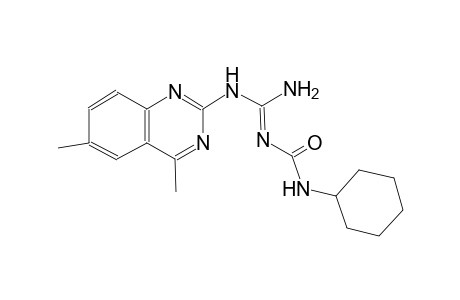 urea, N-[(E)-amino[(4,6-dimethyl-2-quinazolinyl)amino]methylidene]-N'-cyclohexyl-