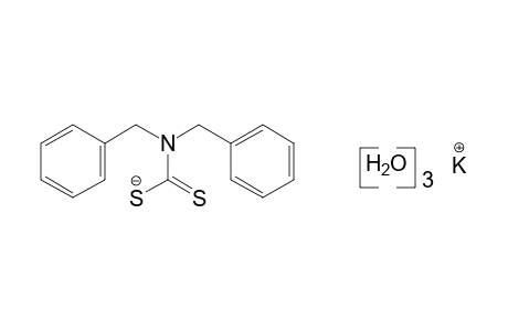 (dibenzyldithiocarbamato)potassium, trihydrate