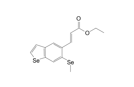 5-Ethoxycarbonylvinyl-6-methylselenobenzo[b]selenophene