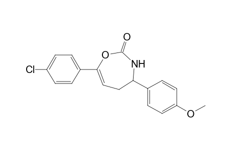 7-(4-Chlorophenyl)-4-(4-methoxyphenyl)-4,5-dihydro-3H-1,3-oxazepin-2-one