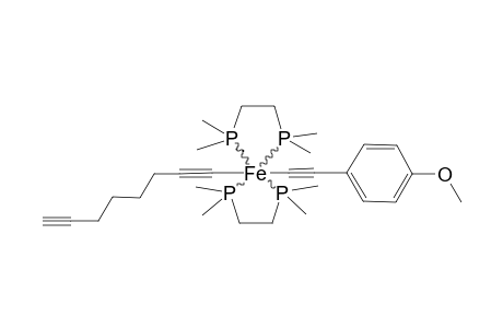 TRANS-[FE-(DMPE)(2)-(C=CC6H4OCH3)-(C=C(CH2)(4)C=CH)]