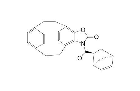 (+)-(R)-3-[(1'S,2'S,4'S)-BICYCLO-[2.2.1]-HEPT-5'-EN-2'-YLCARBONYL]-[2.2]-PARACYCLOPHANO-[4,5-D]-1,3-OXAZOL-2-(3H)-ONE