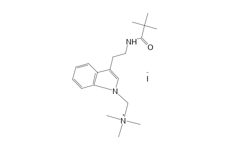 {{3-[2-(2,2-DIMETHYLPROPIONAMIDO)ETHYL]INDOL-1-YL}METHYL}TRIMETHYLAMMONIUM IODIDE