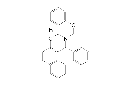 (7AR*,15S*)-15-PHENYL-7AH,13H,15H-NAPHTH-[1',2':5,6]-[1,3]-OXAZINO-[2,3-C]-[1,3]-BENZOXAZINE