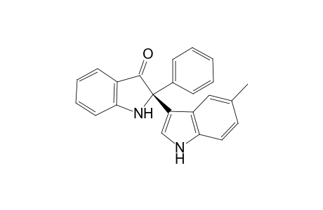 (R)-5'-Methyl-2-phenyl-1,2-dihydro-1'H-[2,3']biindolyl-3-one