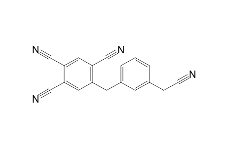 5-[m-(Cyanomethyl)benzyl]-1,2,4-tricyanobenzene