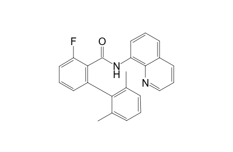 3-Fluoro-2',6'-dimethyl-N-(quinolin-8-yl)-[1,1'-biphenyl]-2-carboxamide