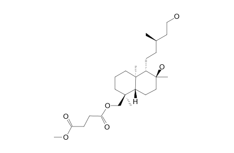 18-BETA-SUCCINYLOXY-ENT-LABDAN-8-BETA,15-DIOL_METHYLESTER