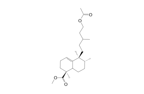 METHYL-15-ACETOXY-1(10)-EN-ENT-HALIMA-18-OATE