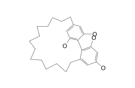 GRAVIPHANE;1,1',3,3'-TETRA-HYDROXYTURRIANE