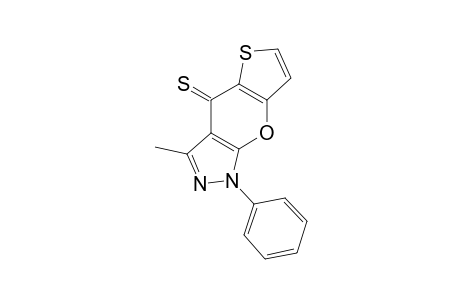 3-METHYL-1-PHENYL-THIENO-[2',3':5,6]-PYRANO-[2,3-C]-PYRAZOLE-4(1H)-THIONE