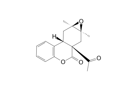 (6AR,7AR,8AS,9AR)-REL-6A-ACETYL-6A,7,7A,8A,9,9A-HEXAHYDRO-7A,8A-DIMETHYL-6-OXO-6H-5,8-DIOXACYCLOPROPA-[B]-PHENANTRENE