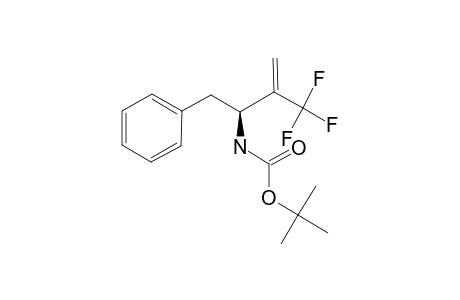 (3S)-3-(TERT.-BUTOXYCARBONYLAMINO)-4-PHENYL-2-TRIFLUOROMETHYL-1-BUTENE