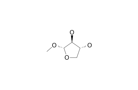 METHYL-ALPHA-D-THREOSE,(FURANOSID)