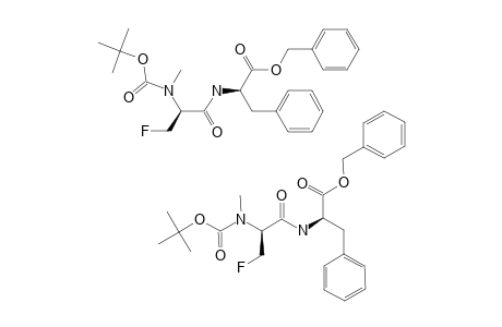 2-(R)-[2-(R)-(TERT.-BUTOXYCARBONYLMETHYLAMINO)-3-FLUORO-PROPIONYLAMINO]-3-PHENYL-PROPIONIC-ACID-BENZYLESTER