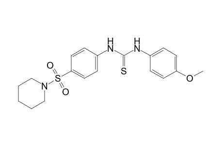 4-methoxy-4'-(piperidinosulfonyl)thiocarbanilide