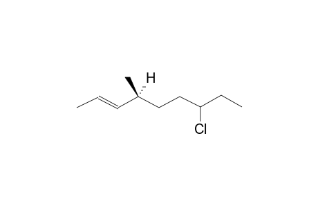 7-CHLORO-4-METHYL-TRANS-2-NONENE