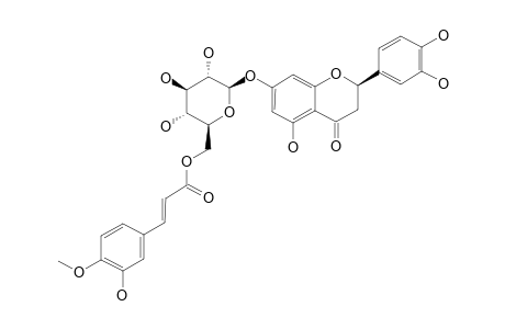 ERIODICTYOL-7-O-[6''-(3'''-HYDROXY-4'''-METHOXY-CINNAMOYL)]-BETA-D-GLUCOPYRANOSIDE