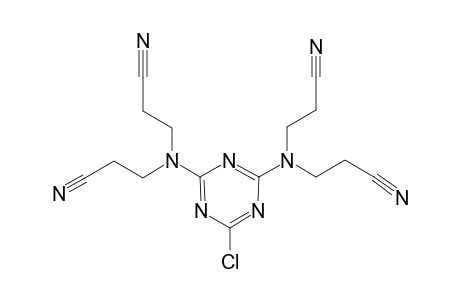 3,3',3'',3'''-[(6-CHLORO-1,3,5-TRIAZINE-2,4-DIYL)-DINITRILO]-TETRAKISPROPANENITRILE