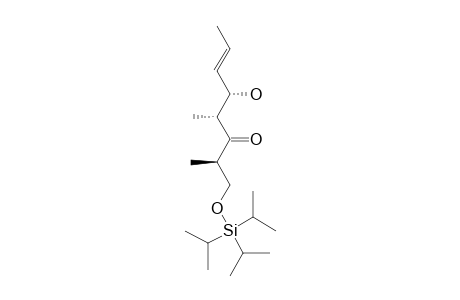 (2S,4S,5S)-1-TRIISOPROPYLSILYLOXY-2,4-DIMETHYL-5-HYDROXY-6-OCTEN-3-ONE