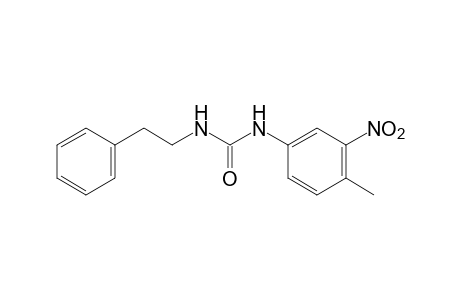 1-(3-nitro-p-tolyl)-3-phenethylurea