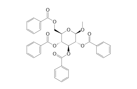 Methyl .beta.-D-glucopyranoside tetrabenzoate