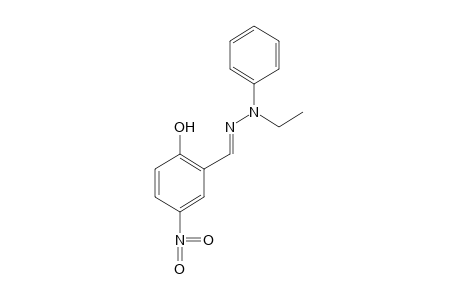 5-NITROSALICYLALDEHYDE, ETHYLPHENYLHYDRAZONE