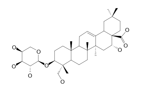 3-O-ALPHA-L-ARABINOPYRANOSYL-CAULOPHYLLOGENIN