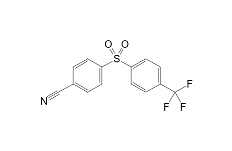 4-((4-(trifluoromethyl)phenyl)sulfonyl)benzonitrile