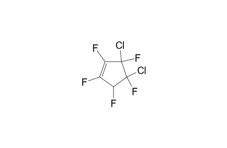 1,2,3,4,5-pentafluoro-3,4-dichlorocyclopent-1-ene